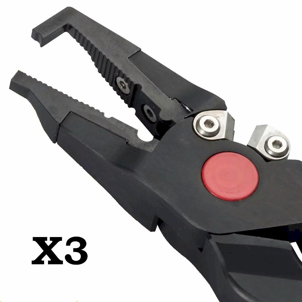 No1 Aluminum X3 7.5 Split Ring Pliers
